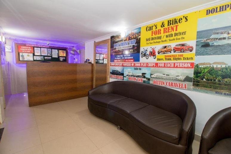 Posezení v ubytování Travo Suites Panjim