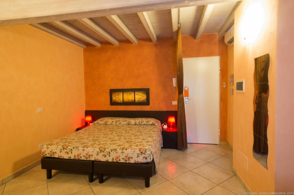 Cama o camas de una habitación en Al Podestà