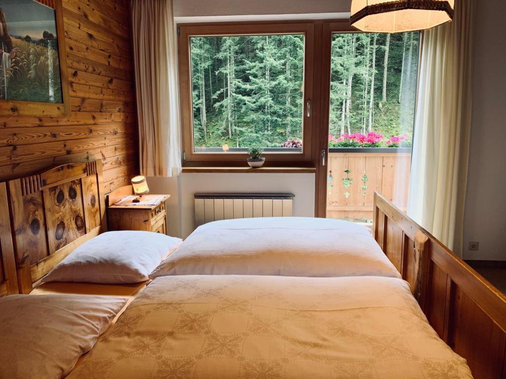 Katil atau katil-katil dalam bilik di Astegger Talhof