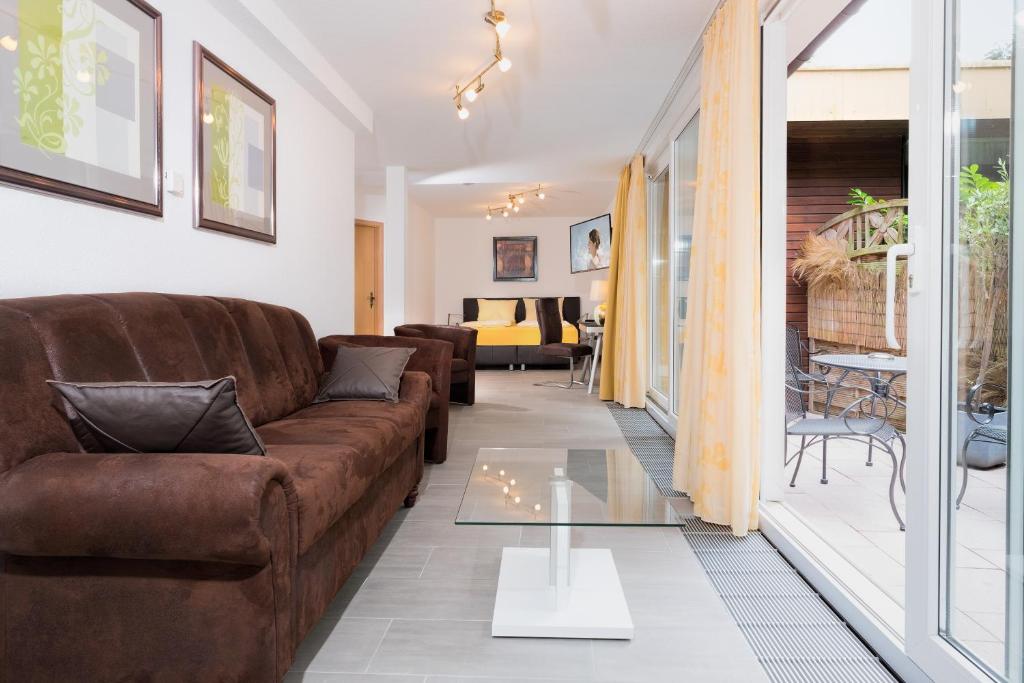 Posezení v ubytování Hotel Nora