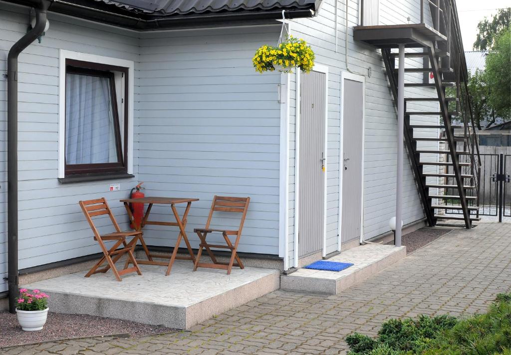 Balkón nebo terasa v ubytování Villa Ene