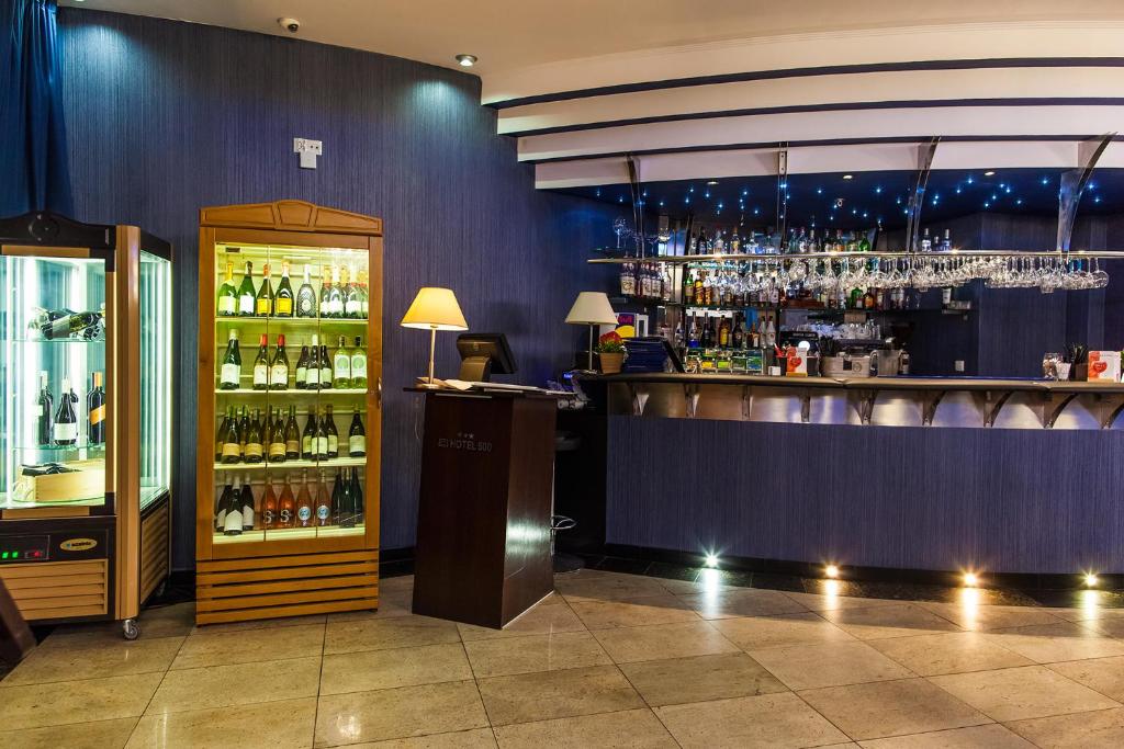 Nápoje v ubytování Hotel 500