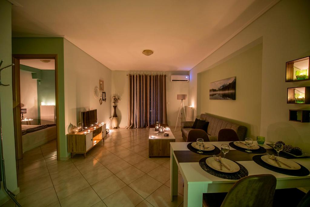 Posedenie v ubytovaní Sparta View Apartments Anais Boutique A1