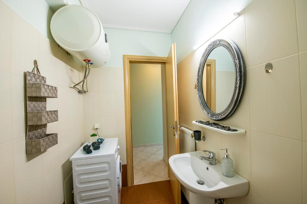 Kúpeľňa v ubytovaní Sparta View Apartments Anais Boutique A1