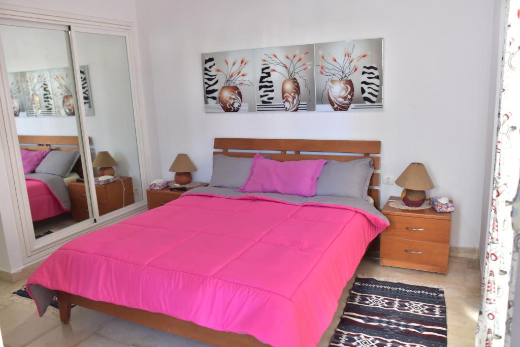 Postel nebo postele na pokoji v ubytování B&B Cote D'azur