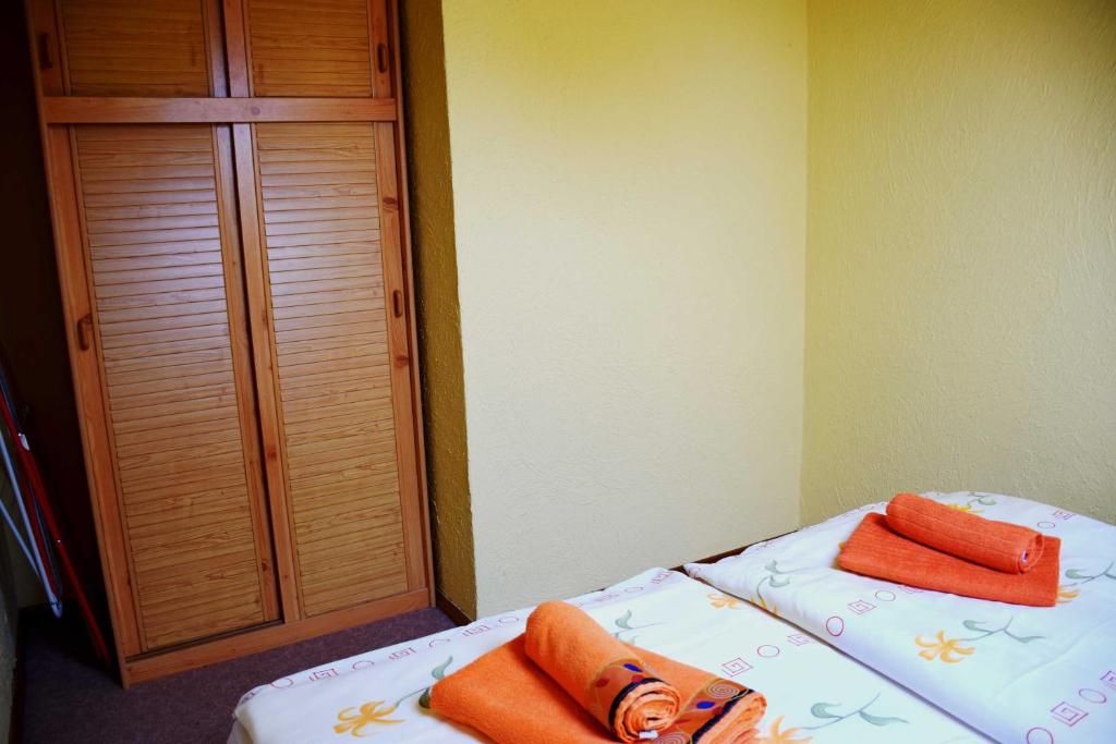 Postel nebo postele na pokoji v ubytování Haus Friedenswinkel