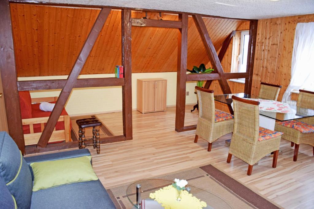 Posezení v ubytování Haus Friedenswinkel