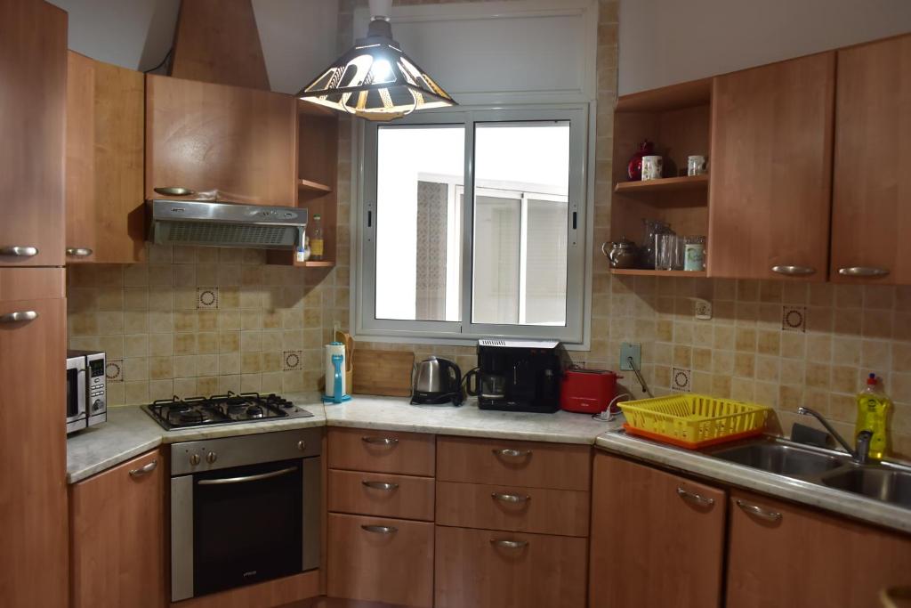 Kuchyň nebo kuchyňský kout v ubytování B&B Cote D'azur