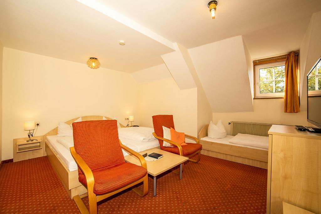 Posezení v ubytování Hotel Post Leutkirch