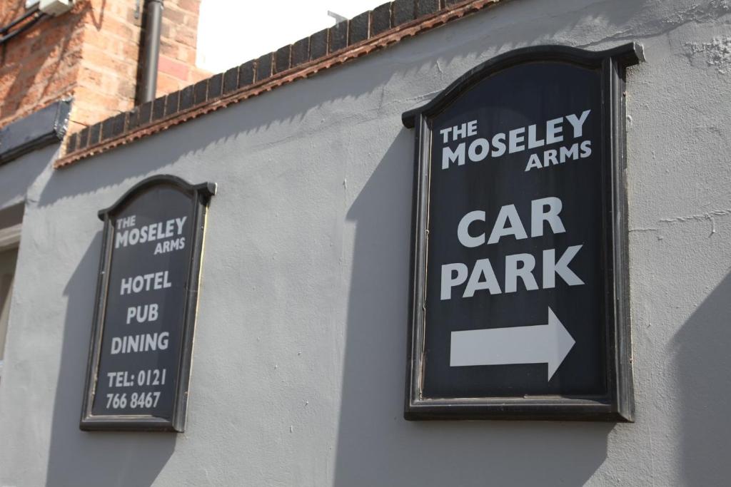 Certifikát, hodnocení, plakát nebo jiný dokument vystavený v ubytování The Moseley Arms