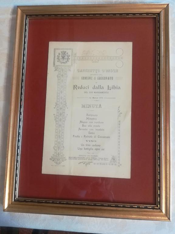 Certifikát, hodnocení, plakát nebo jiný dokument vystavený v ubytování CANNON D'ORO