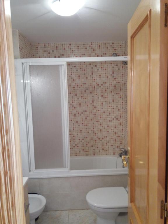 Koupelna v ubytování Atico Duplex 1ª