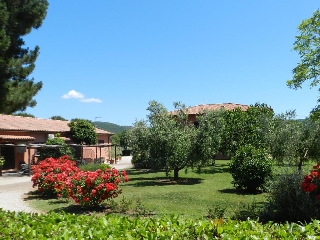 Zahrada ubytování Agriturismo Fusini