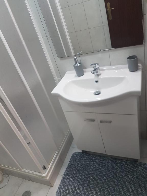 Koupelna v ubytování Casa dos Avós e Netos