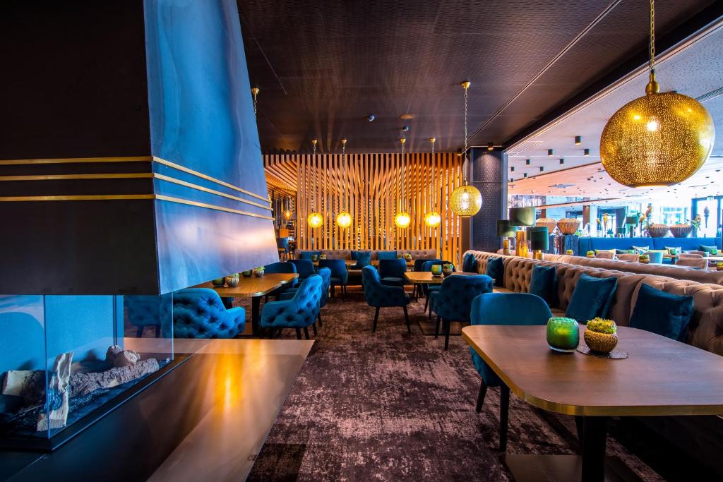 Posezení v ubytování Meiser Design Hotel