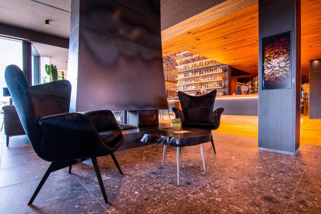 Posezení v ubytování Meiser Design Hotel