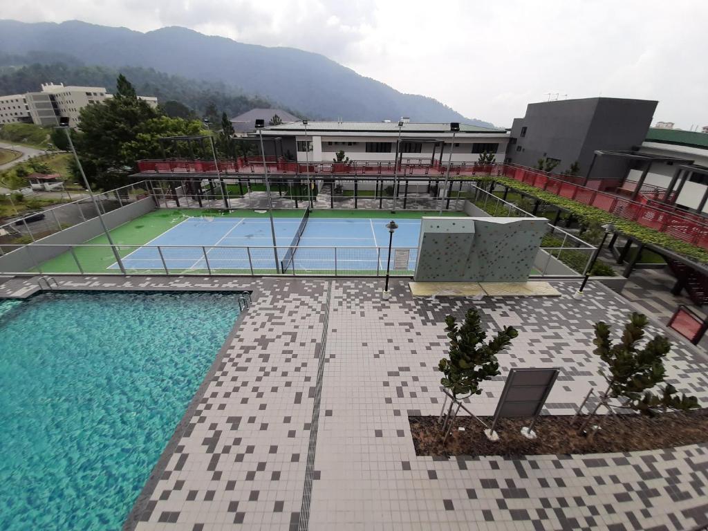 Bazén v ubytování 7Stonez Suites Geo38 Genting Highlands nebo v jeho okolí