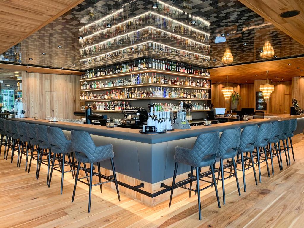 Lounge alebo bar v ubytovaní Meiser Design Hotel