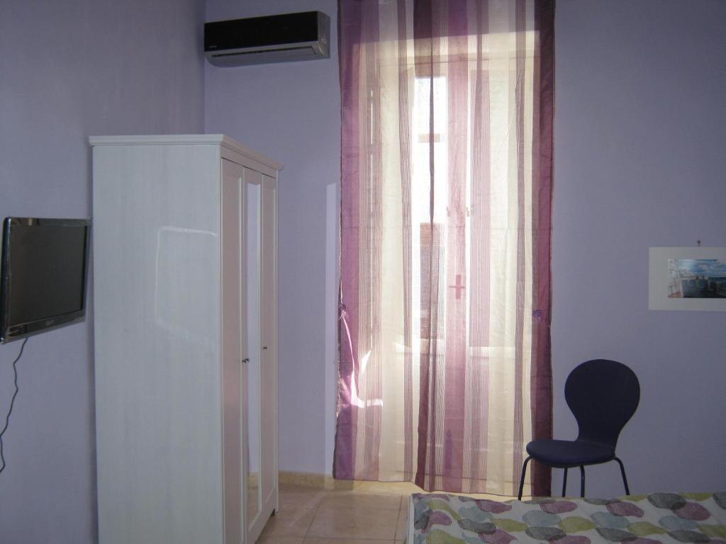 TV a/nebo společenská místnost v ubytování B&B Mare Di S. Lucia