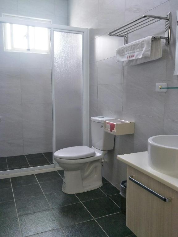 Koupelna v ubytování Hengchun Inn