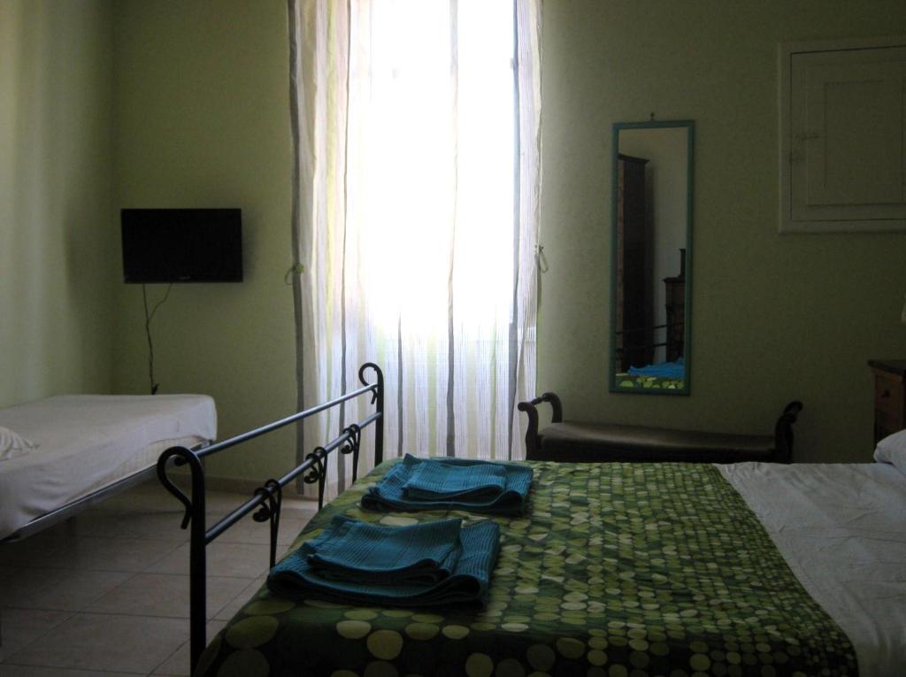 Postel nebo postele na pokoji v ubytování B&B Mare Di S. Lucia