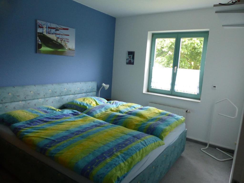 Postel nebo postele na pokoji v ubytování Haus Isabella
