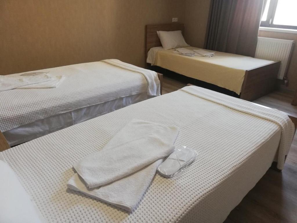 Postel nebo postele na pokoji v ubytování mtredebi