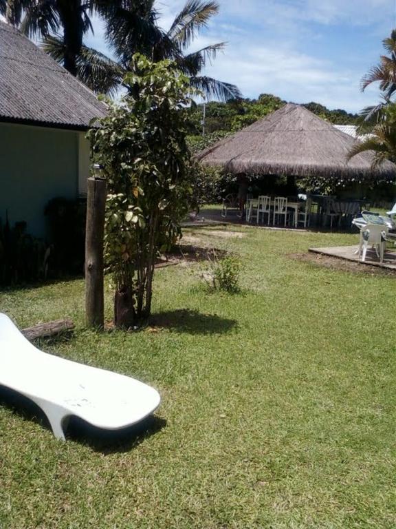 Um jardim em Pousada Canto da Galheta