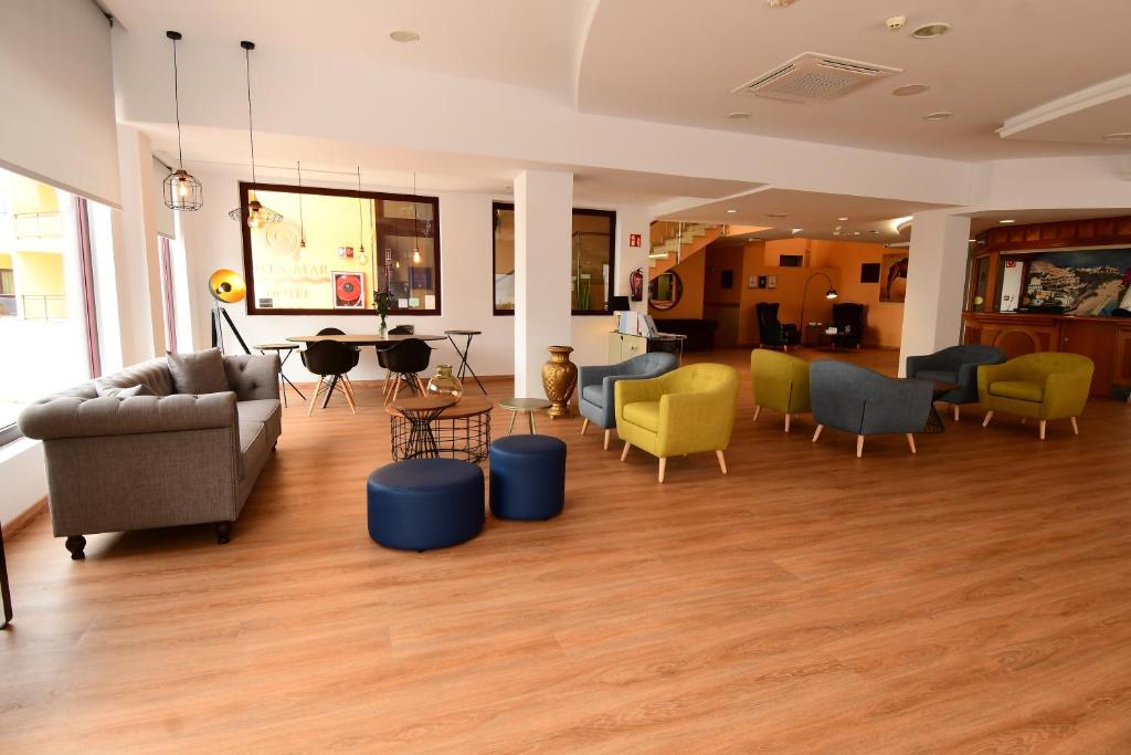 Posezení v ubytování Villamar Hotel