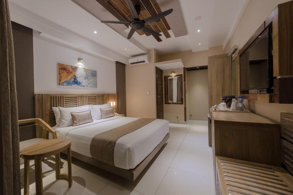 Postel nebo postele na pokoji v ubytování Hotel Ocean Grand at Hulhumale
