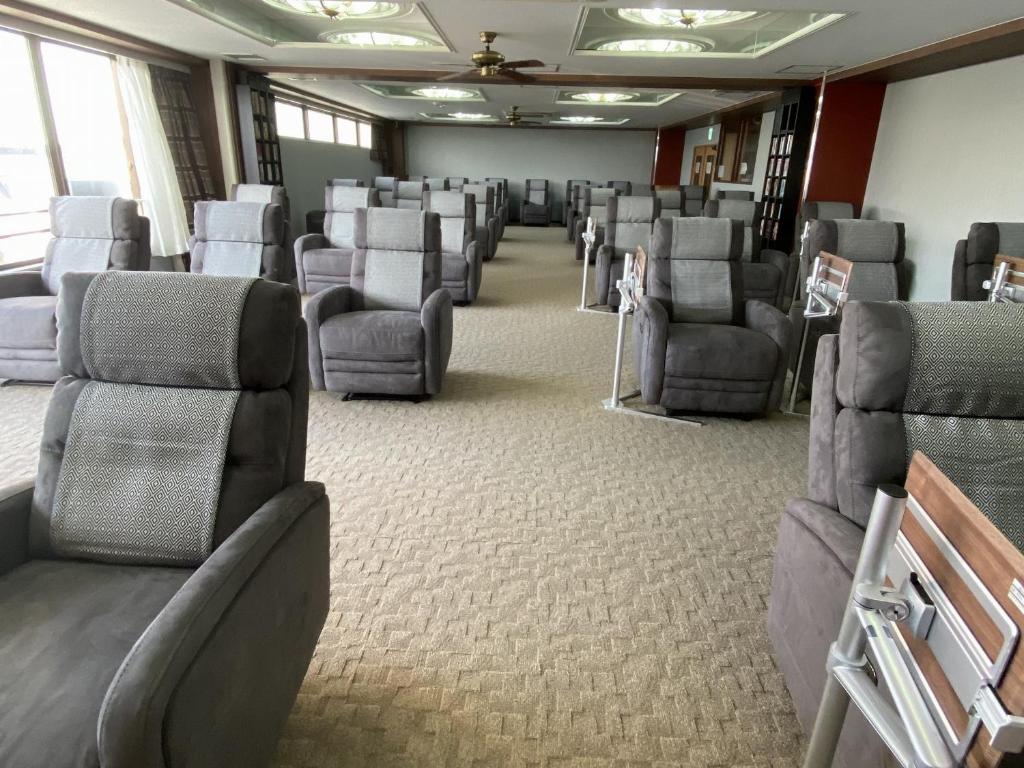 Posezení v ubytování Capsule Hotel 310