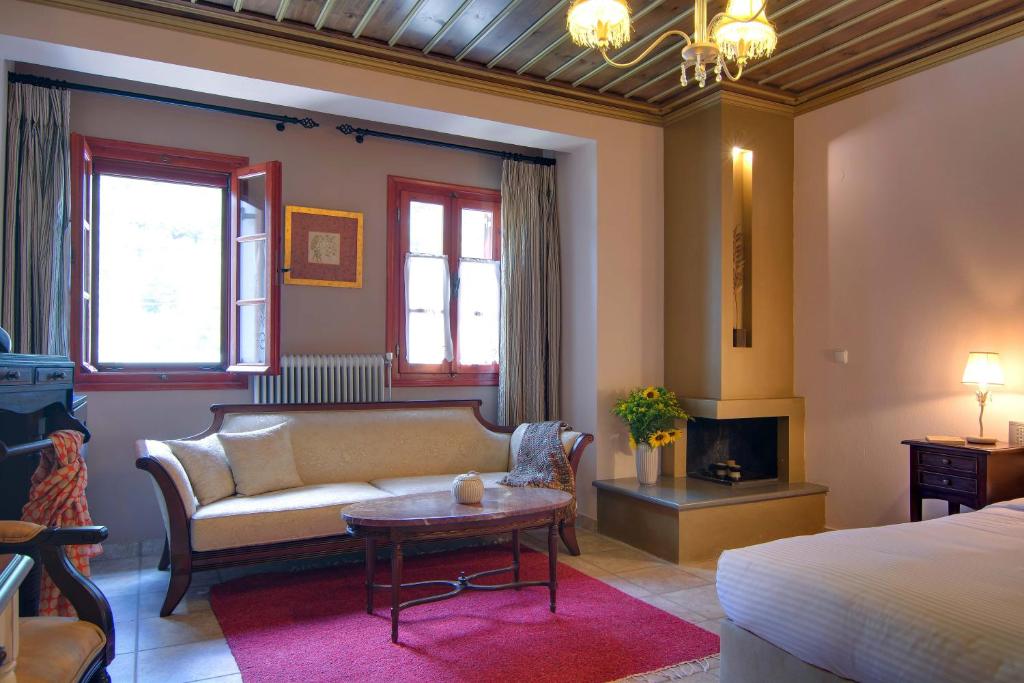 Posezení v ubytování Xani Hotel