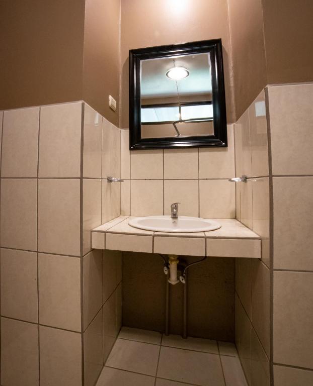 Koupelna v ubytování Hotel Diriá Santa Cruz