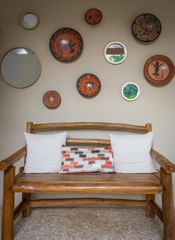 Posezení v ubytování Hotel Diriá Santa Cruz