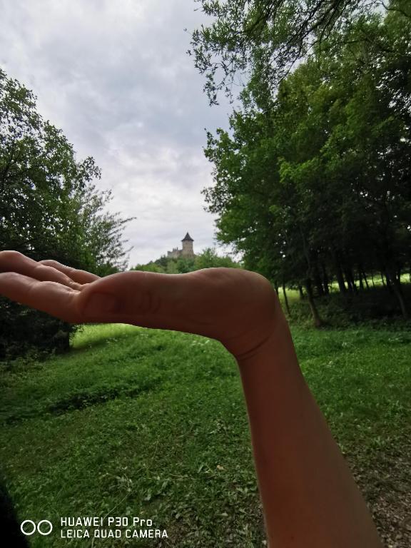 Příroda nedaleko penzionu