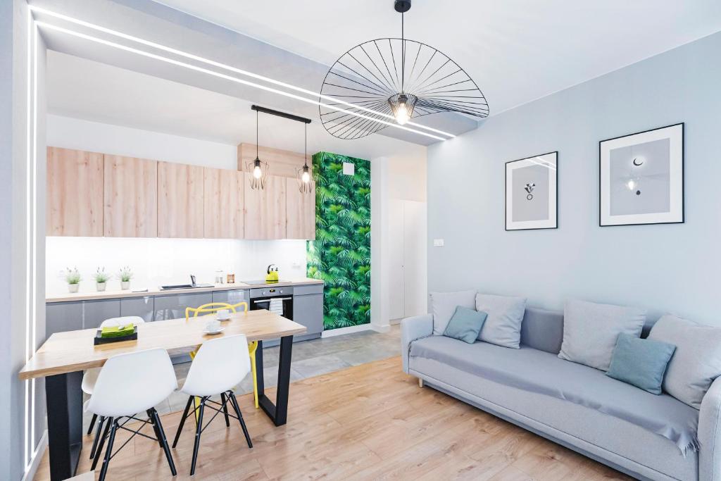Kuchyňa alebo kuchynka v ubytovaní Grand Apartament