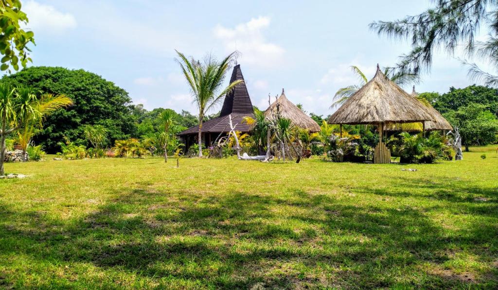 Zahrada ubytování Ecoresort Sumba Dream