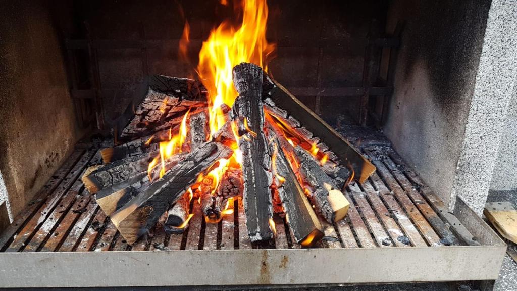 Gril pre hostí v apartmáne