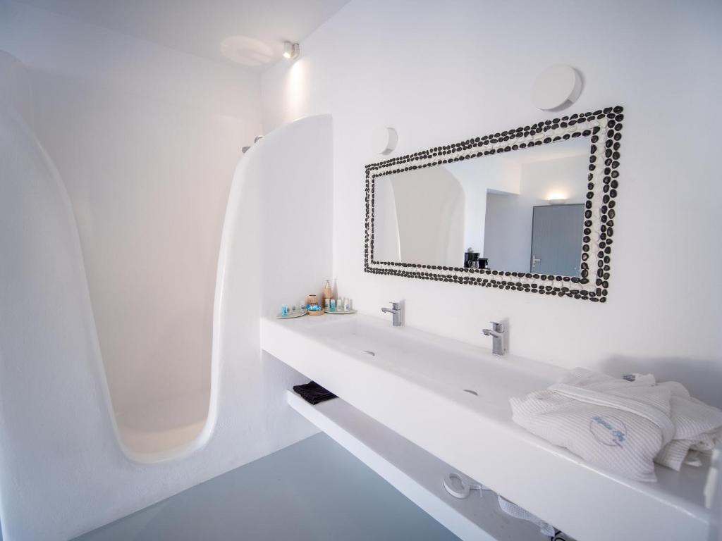 Koupelna v ubytování Majestic Sky Luxury Suites