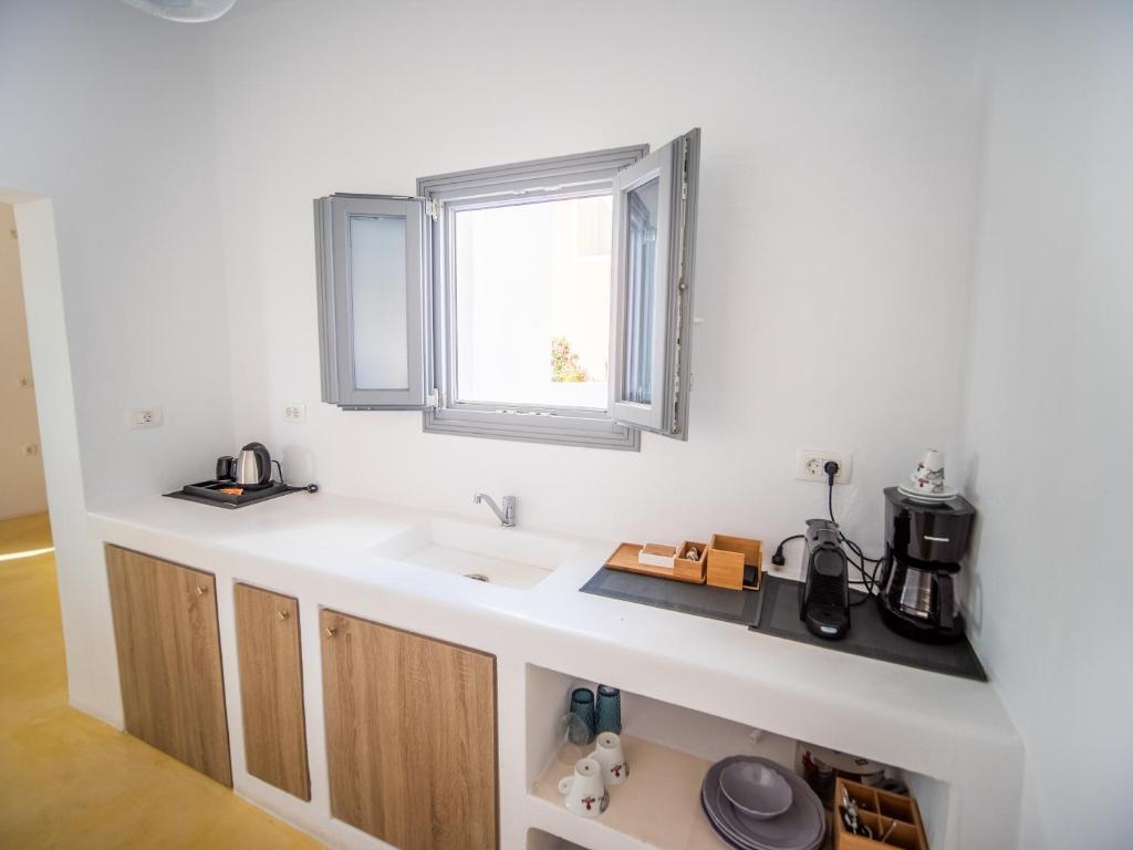 Kuchyň nebo kuchyňský kout v ubytování Majestic Sky Luxury Suites