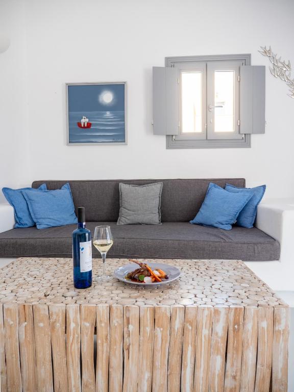 Posezení v ubytování Majestic Sky Luxury Suites