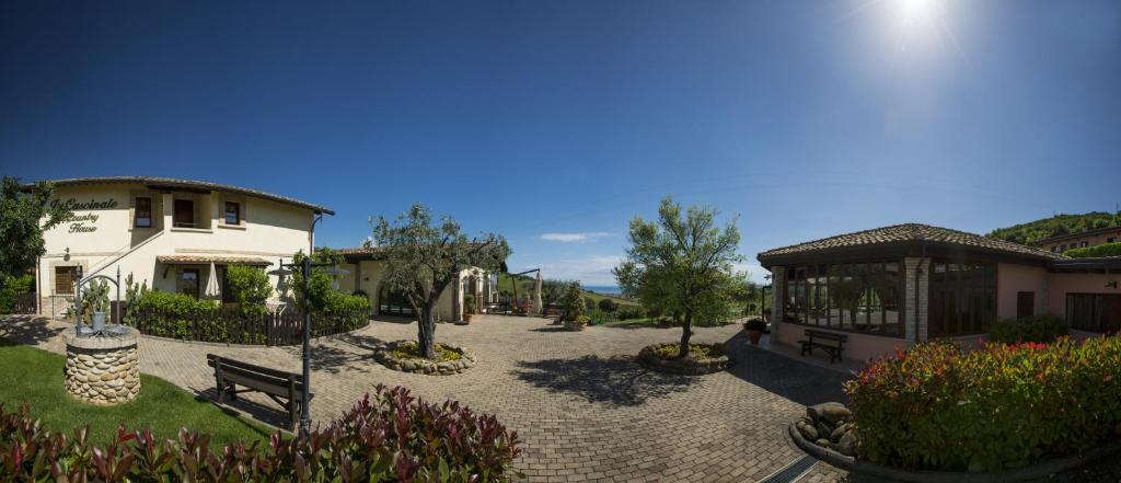Zahrada ubytování Country House Il Cascinale
