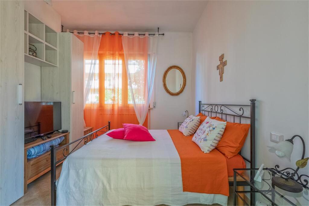 Postel nebo postele na pokoji v ubytování Casa di Marina
