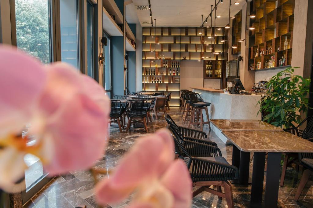 Posezení v ubytování Aya Hotel