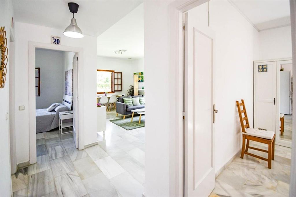 Posteľ alebo postele v izbe v ubytovaní VILLA BAHIA AZUL