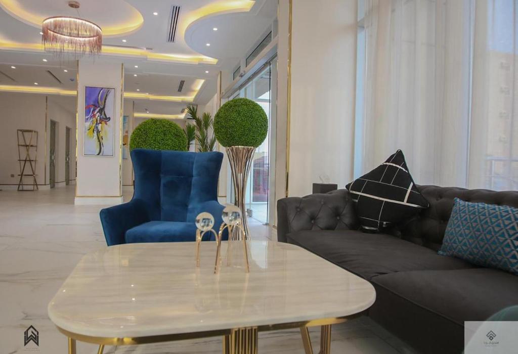 Posezení v ubytování فندق قوبا إن - Quba Inn Hotel