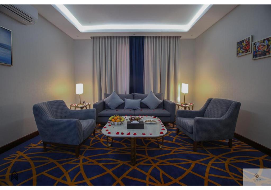 Posezení v ubytování فندق قوبا إن - Quba Inn Hotel