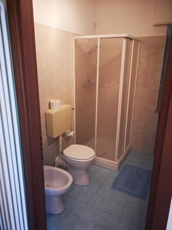 Koupelna v ubytování l'igloo b&b