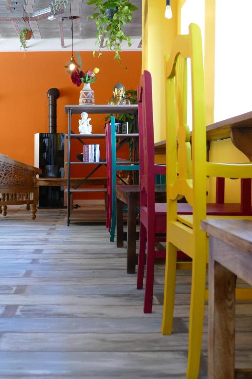 Restaurace v ubytování Sanskriti