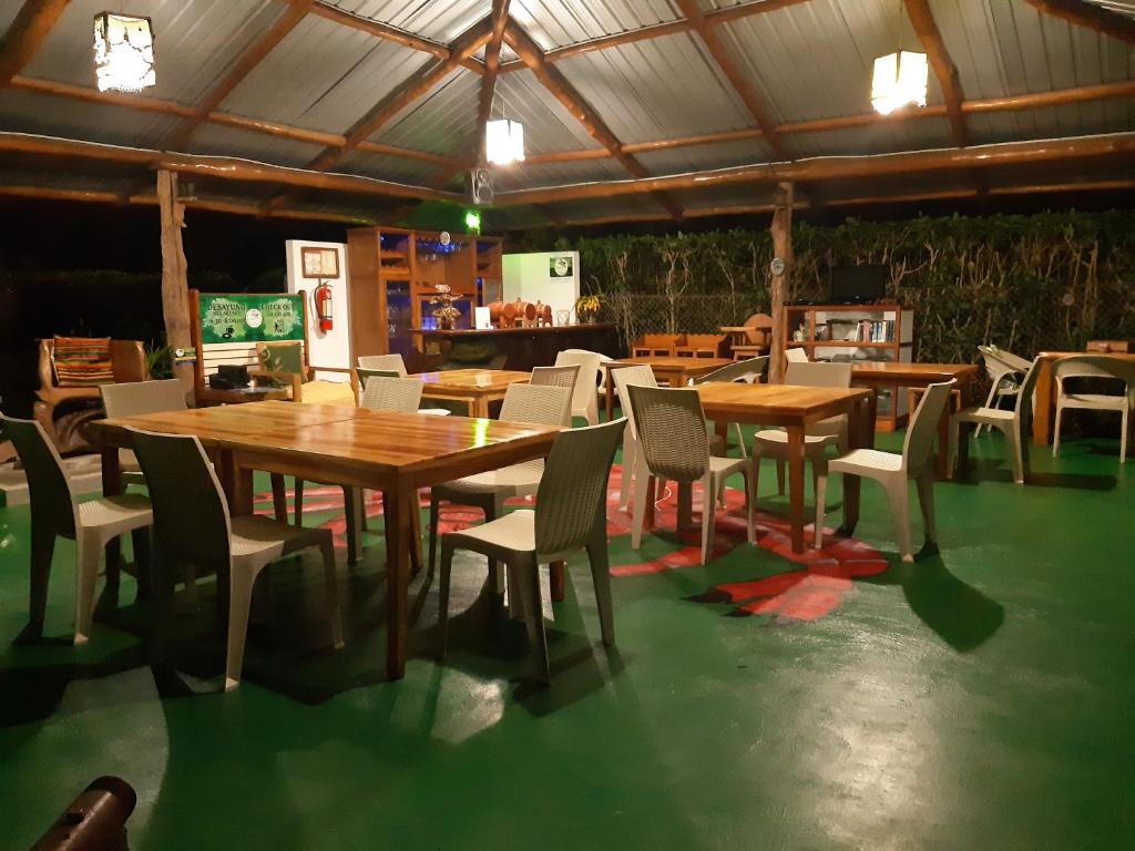 Restaurace v ubytování Suymar Ecolodge Galapagos